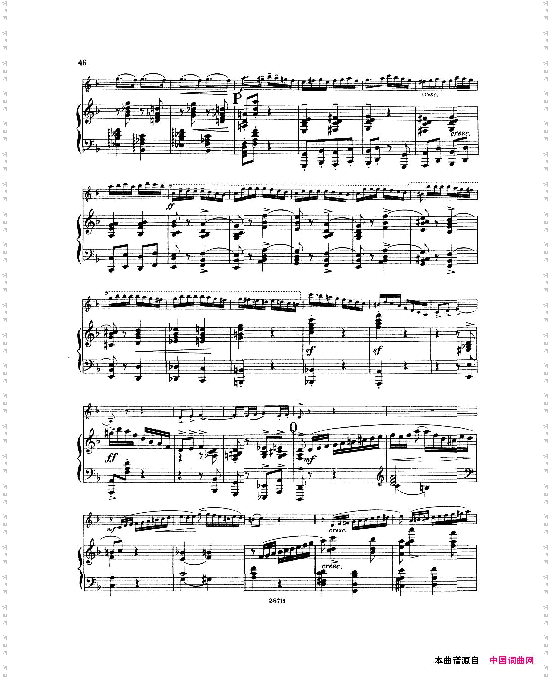 Bowen-Suiteforviolinandpianopianopart二