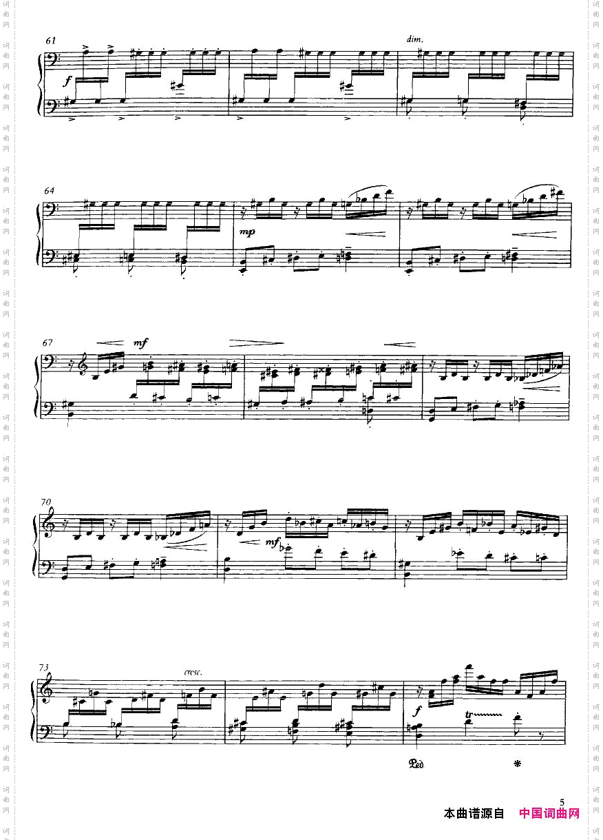 Bowen-Toccata,Op.155