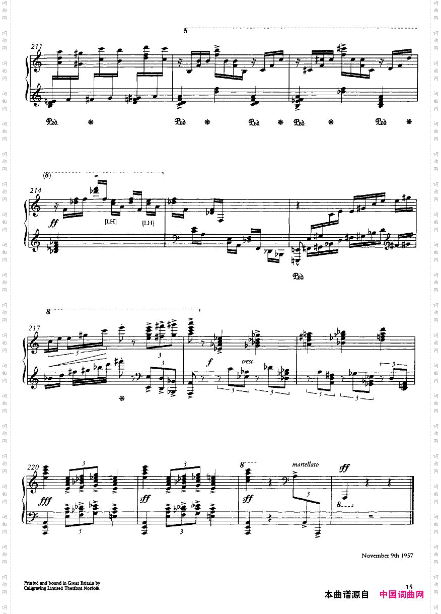 Bowen-Toccata,Op.155