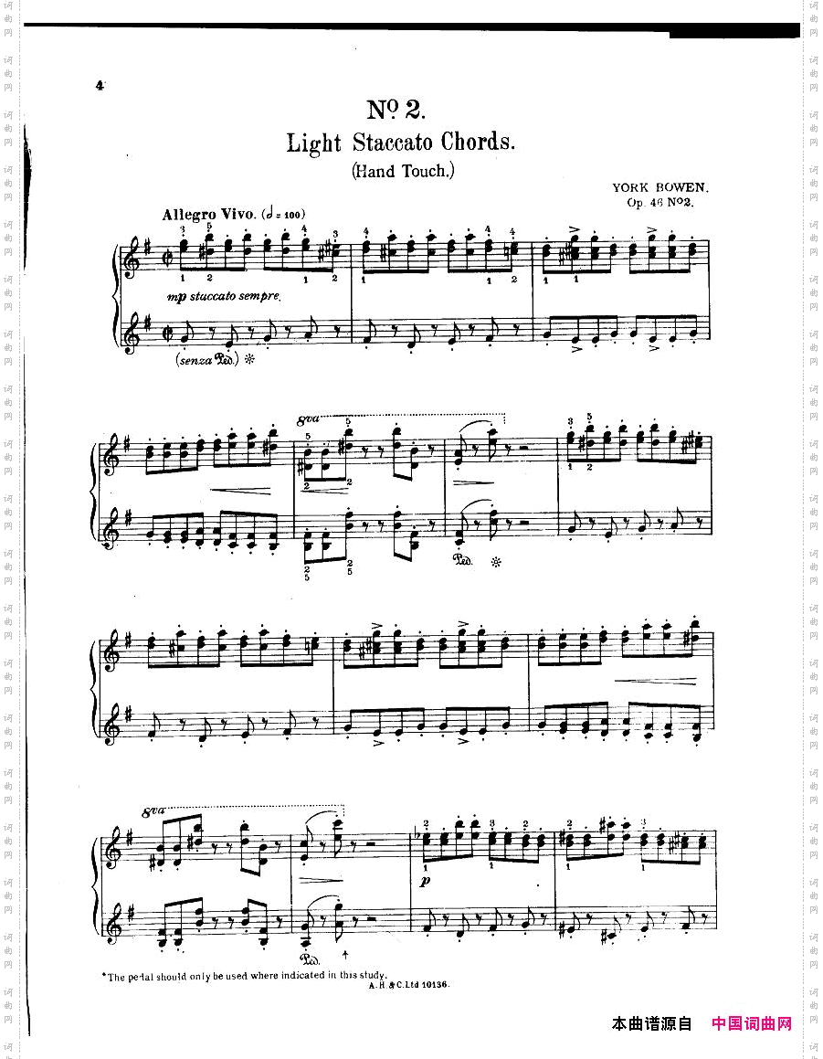 Bowen-TwelveStudies,Op.46一