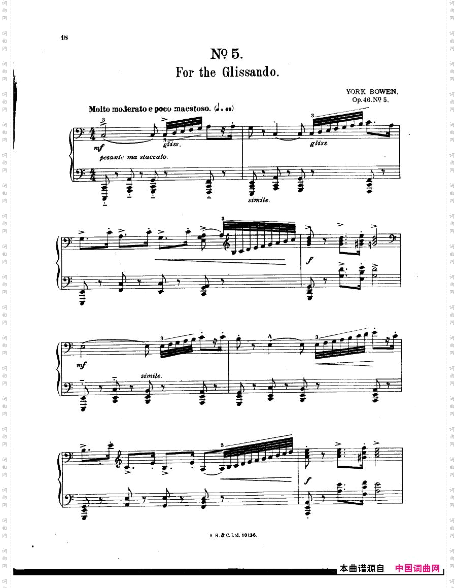 Bowen-TwelveStudies,Op.46一