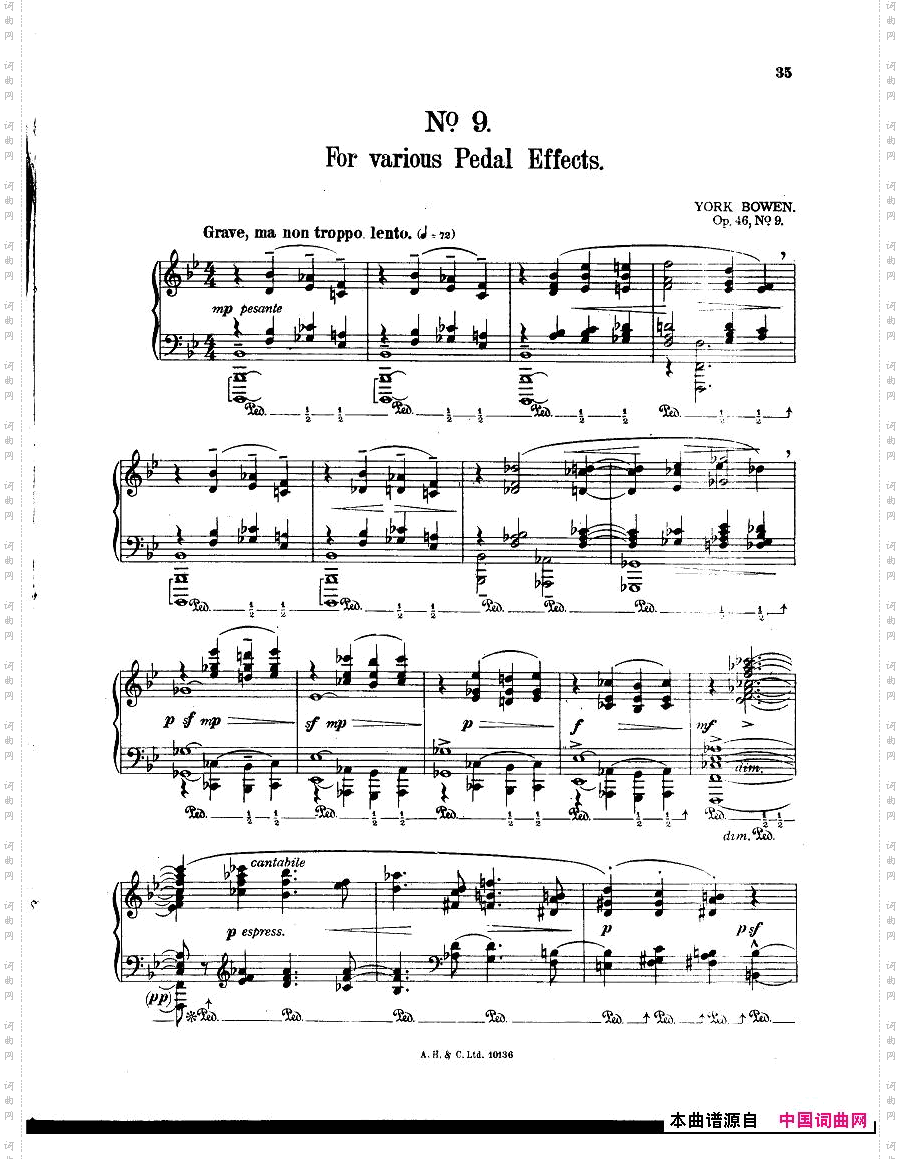 Bowen-TwelveStudies,Op.46一