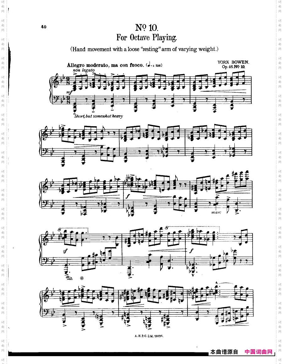 Bowen-TwelveStudies,Op.46一