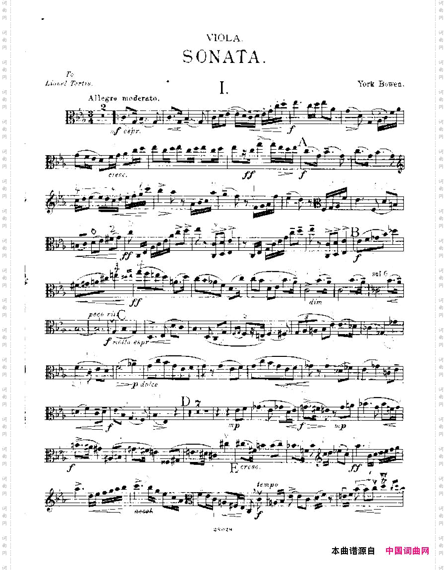 Bowen-violasonataNo.1_Vapart