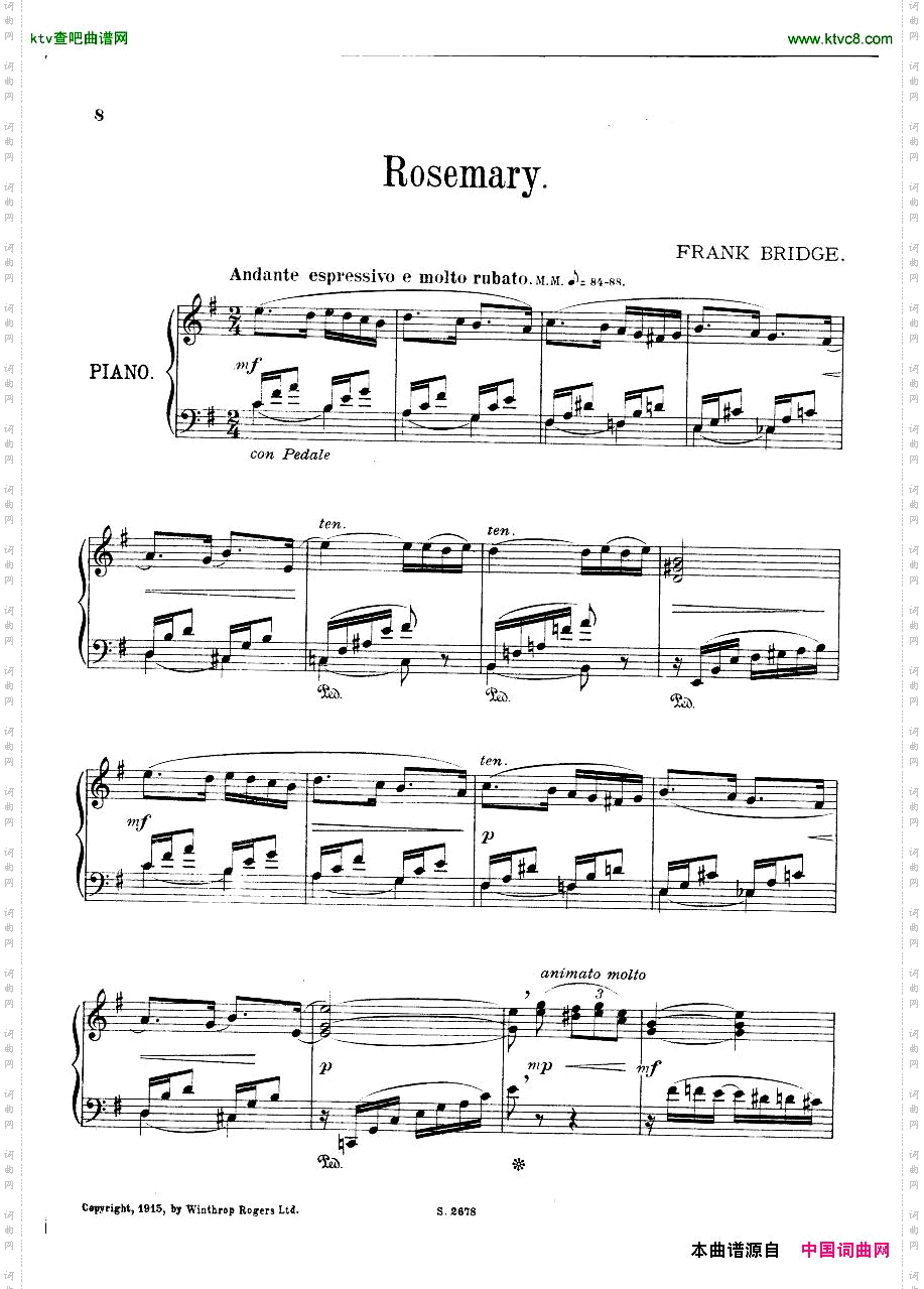 BridgeH68ThreeSketchesApril,Rosemary,ValseCapricieuse1906