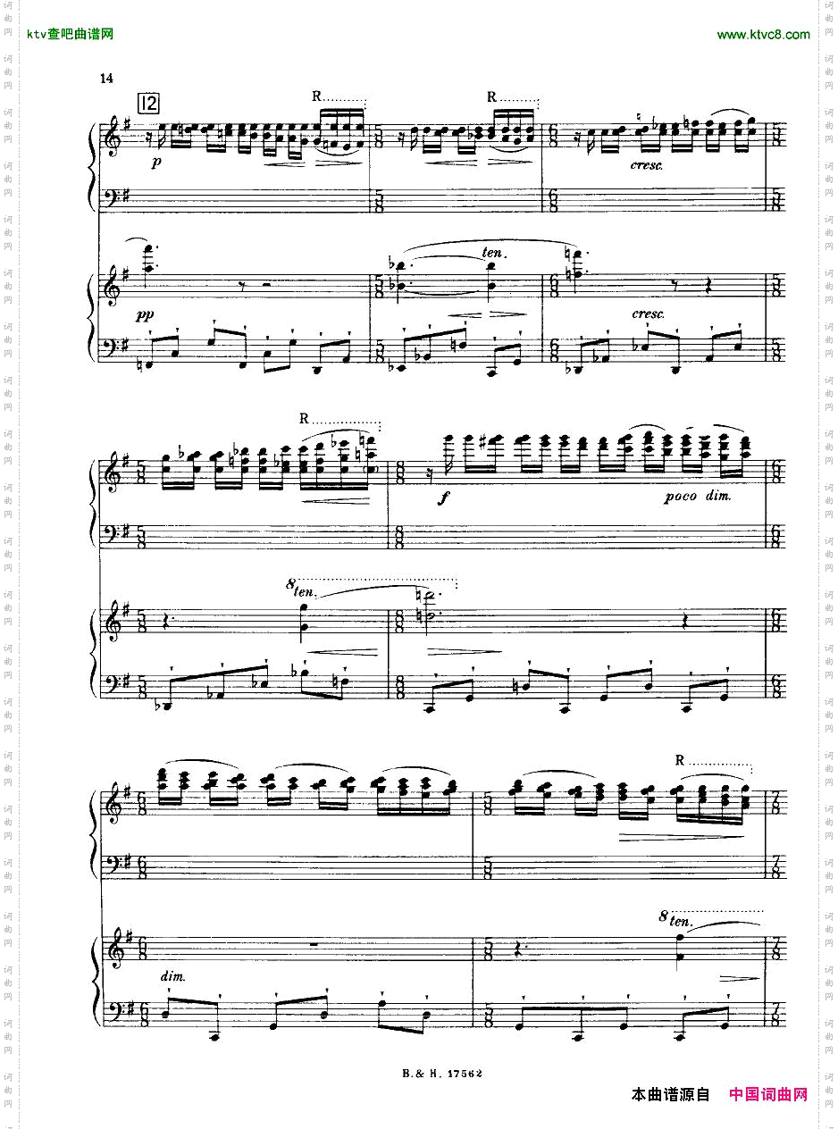 BrittenDiversionsforPianolefthandandOrchestraop21TwoPianoScore