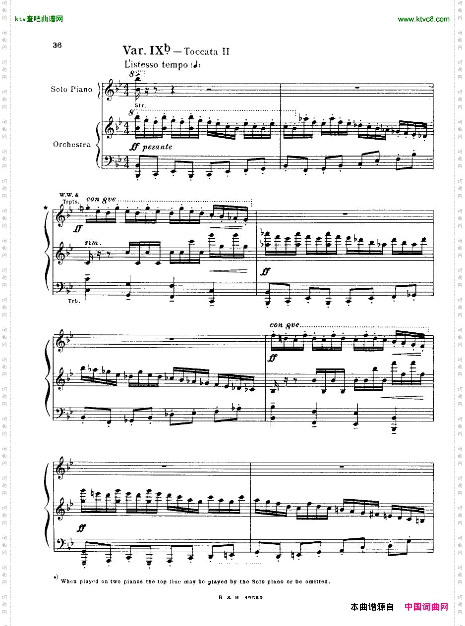 BrittenDiversionsforPianolefthandandOrchestraop21TwoPianoScore