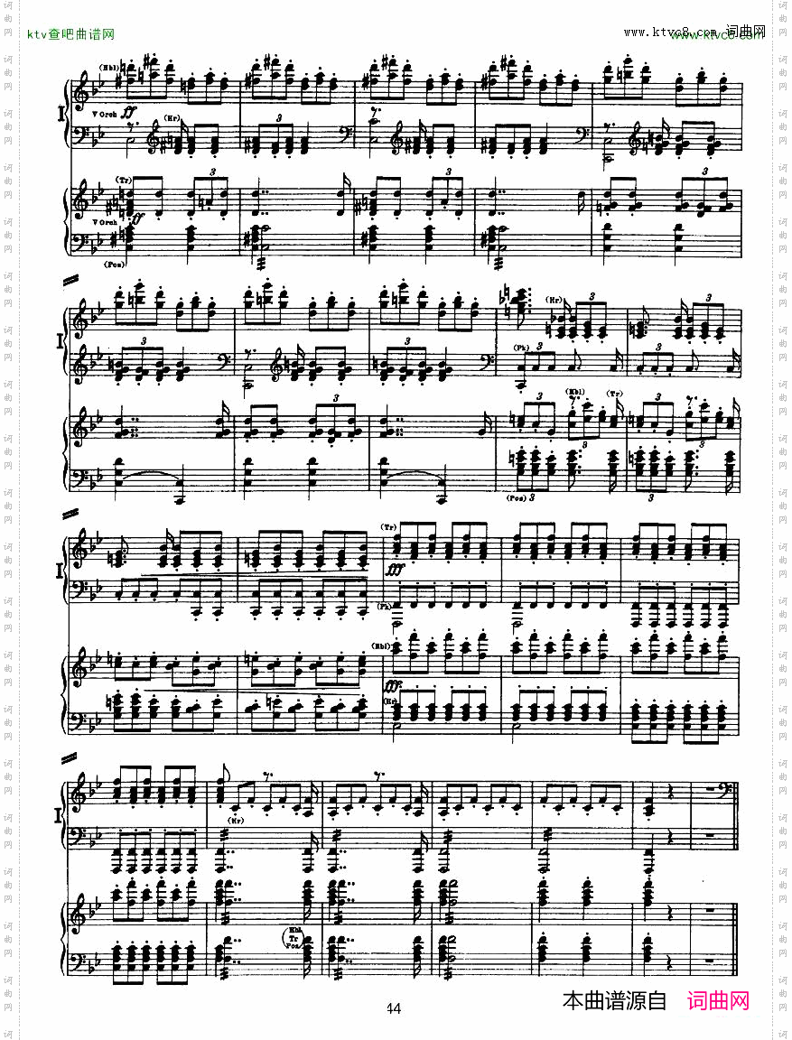 Bruckner-SymphonyNo.44handsarr.一