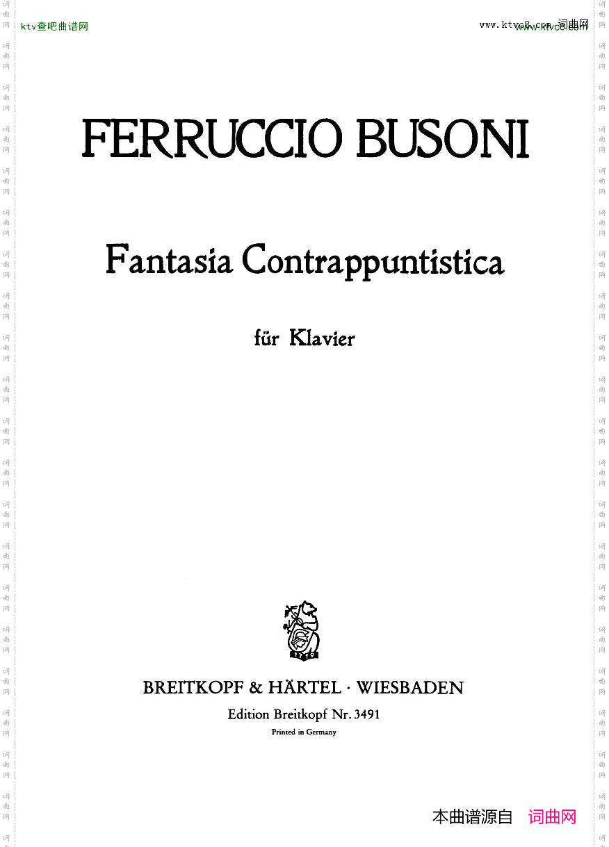 Busoni-FantasiaContrappuntistica