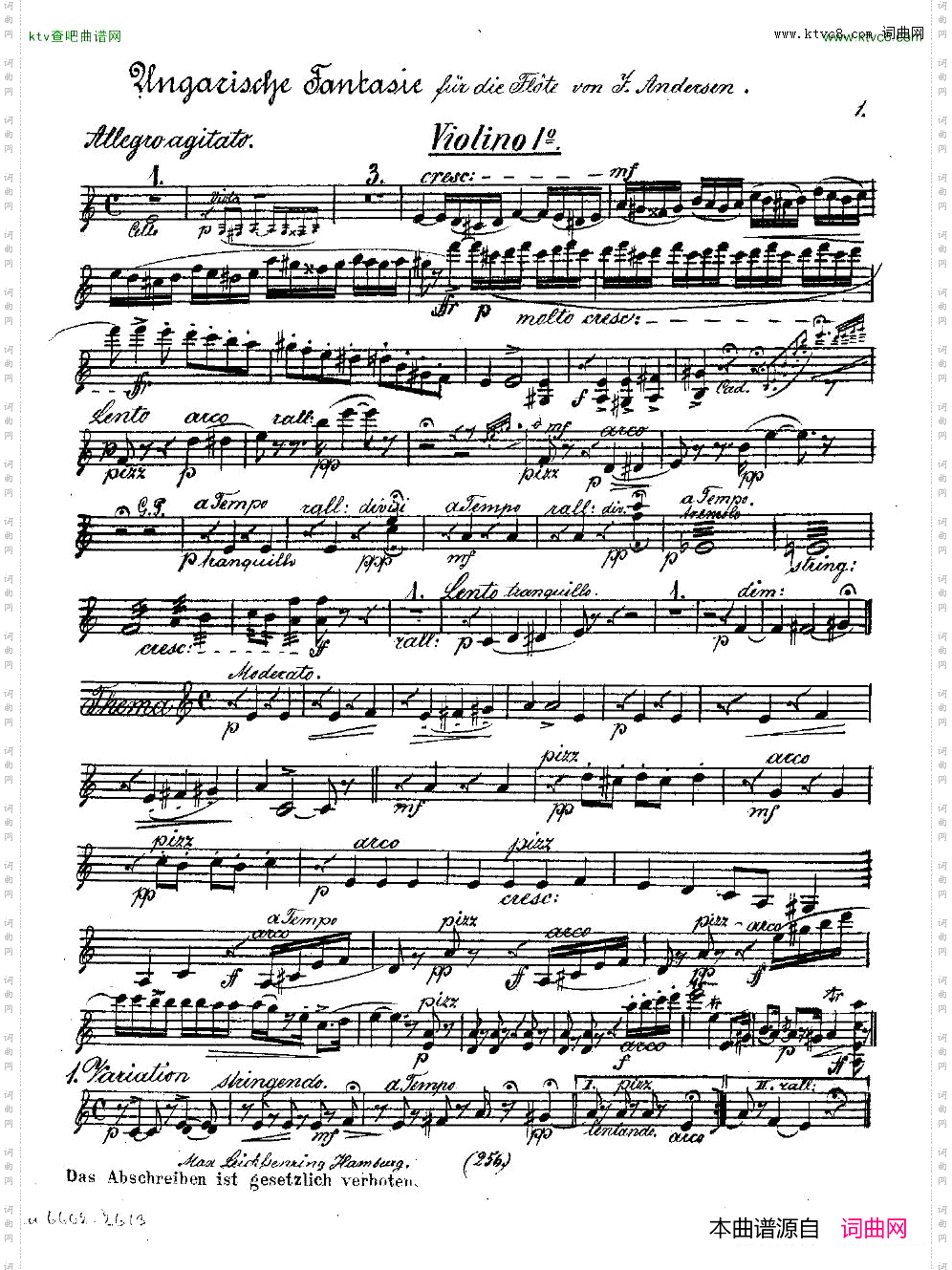 Andersen-op2-UngarischeFantasie-orchparts