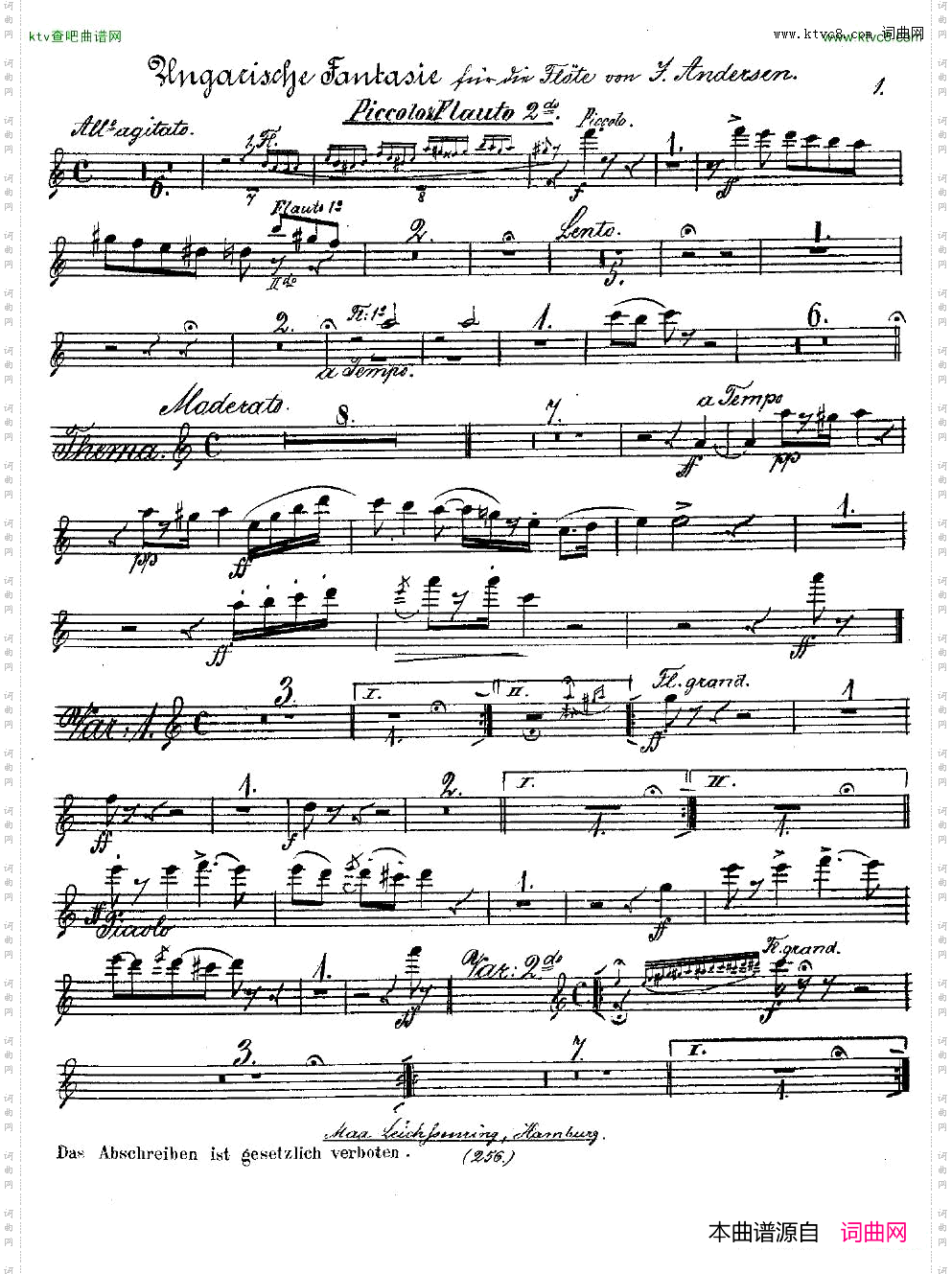 Andersen-op2-UngarischeFantasie-orchparts