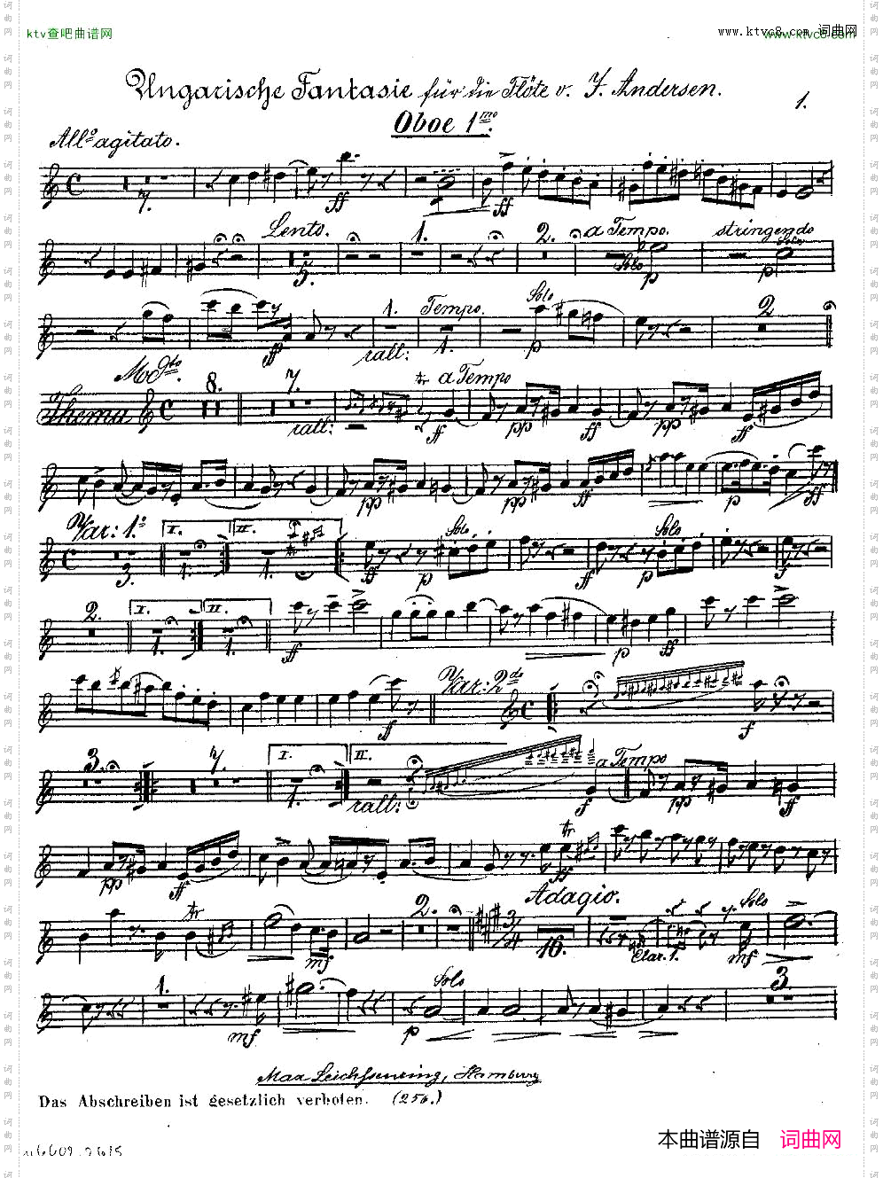 Andersen-op2-UngarischeFantasie-orchparts