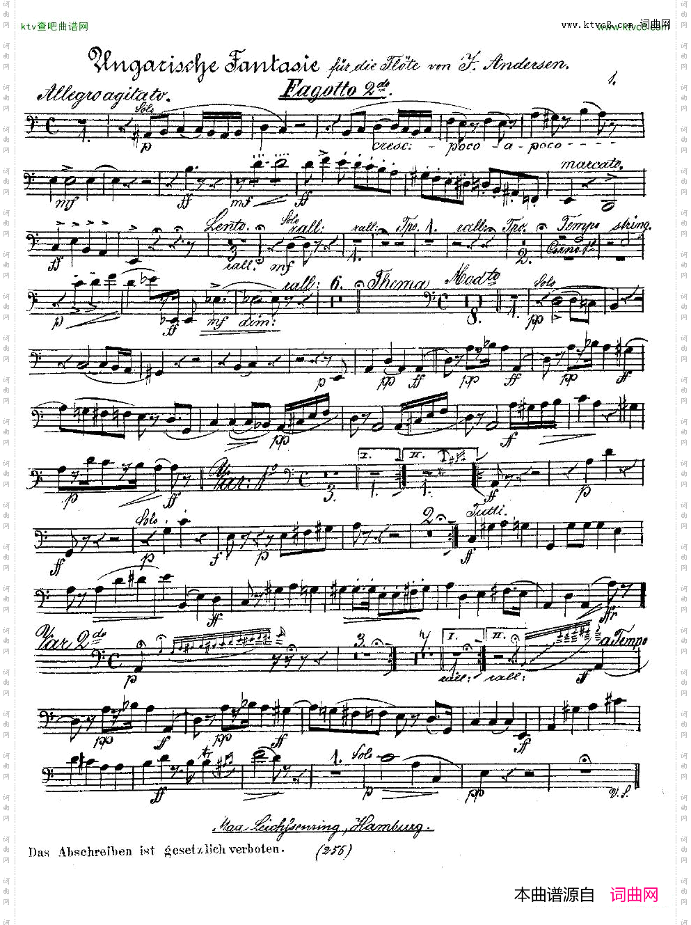 Andersen-op2-UngarischeFantasie-orchparts