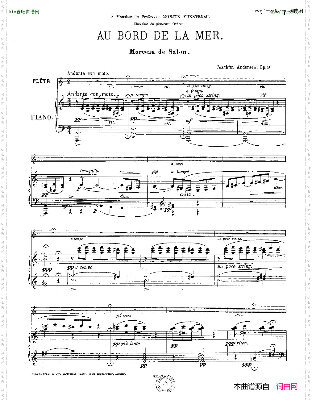 Andersen-op9-AuBorddelaMer-fl&pno