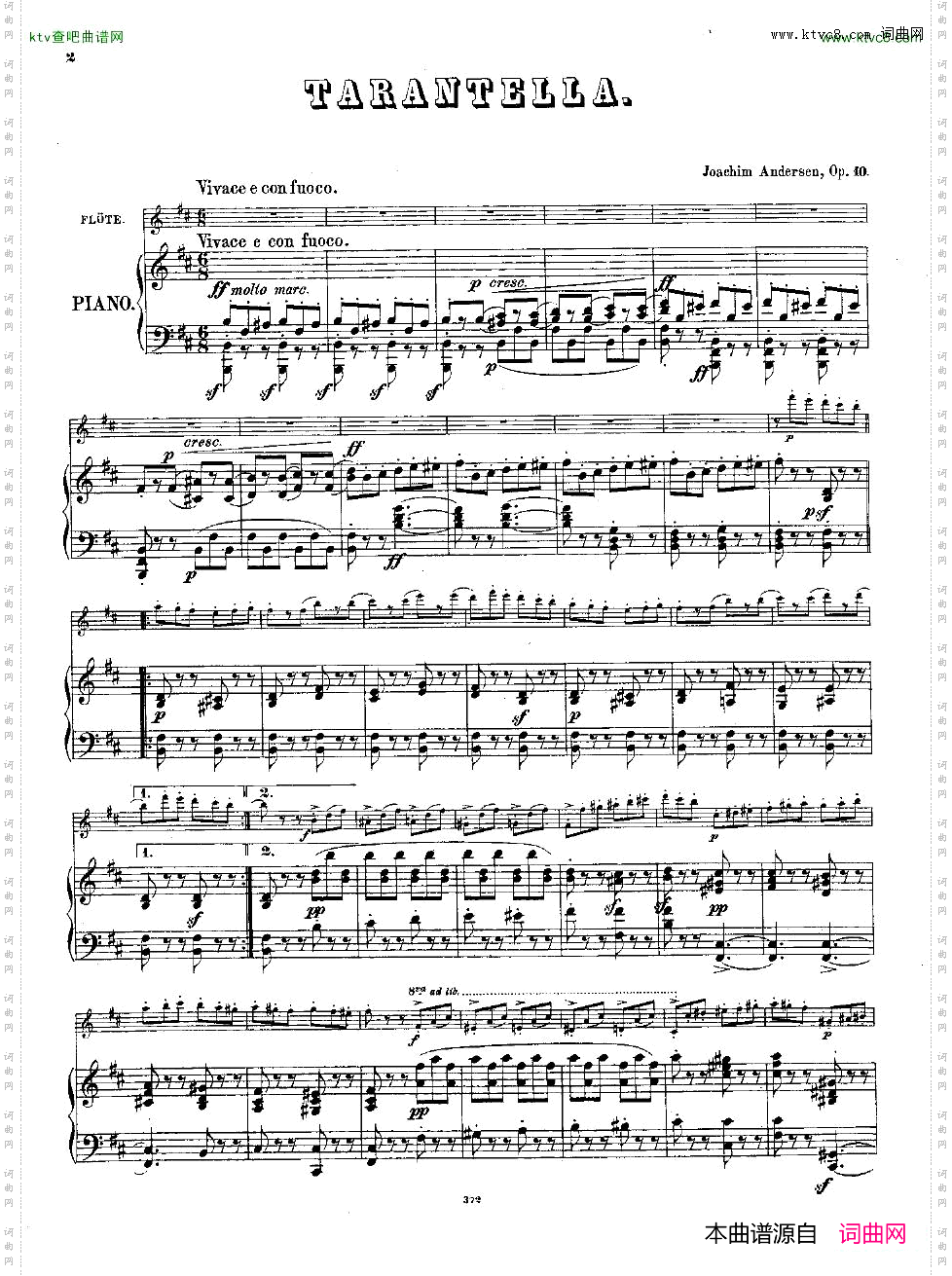 Andersen-op10-Tarantella-fl&pno