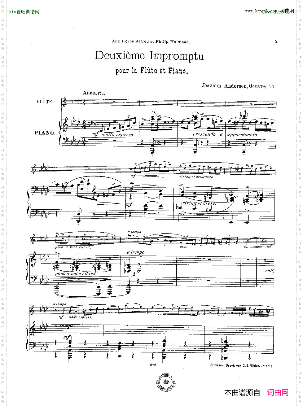 Andersen-op54-DeuxiemeImpromptu-fl&pno