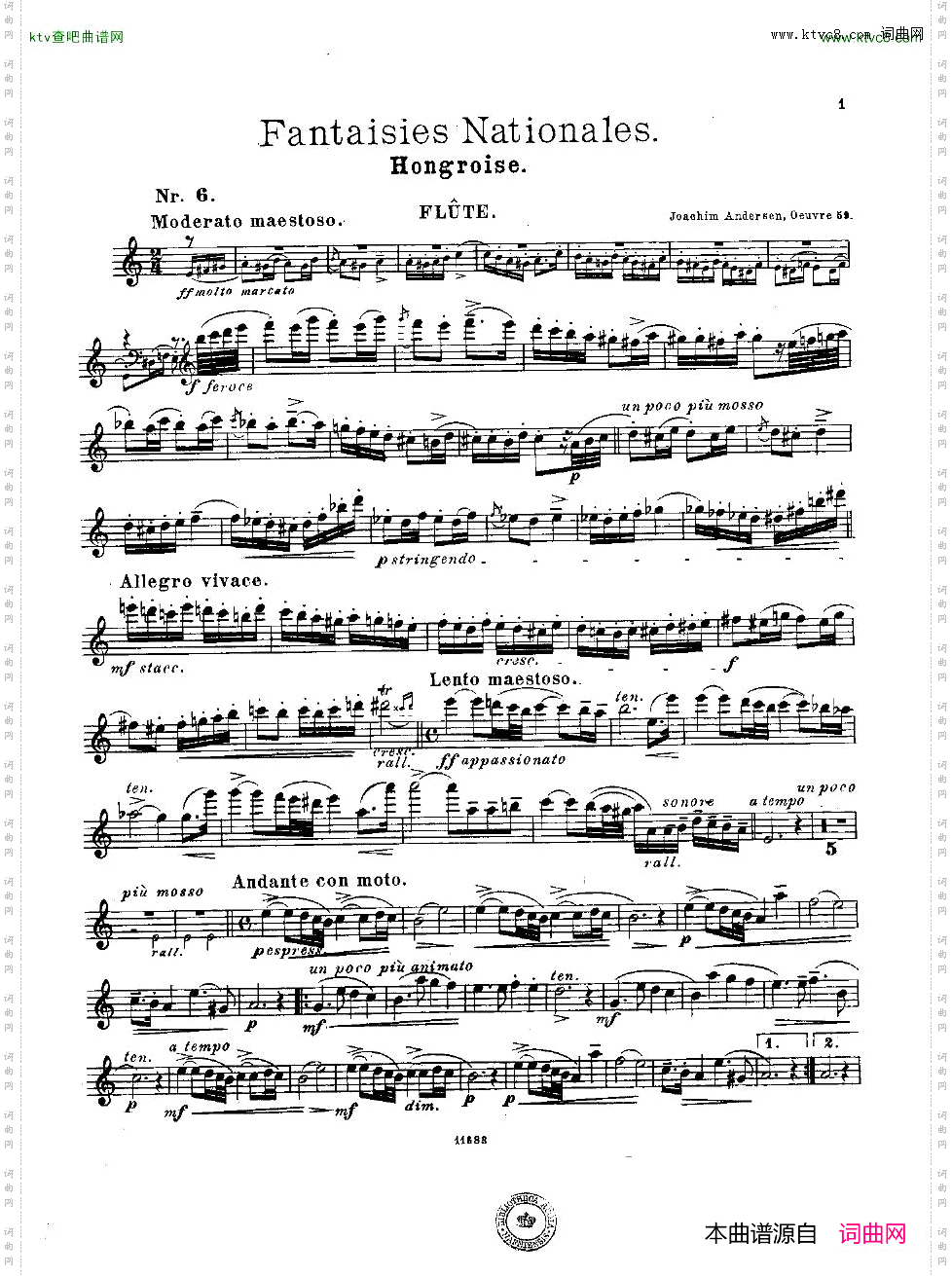 Andersen-op59-FantaisiesNationales-fl&pno二