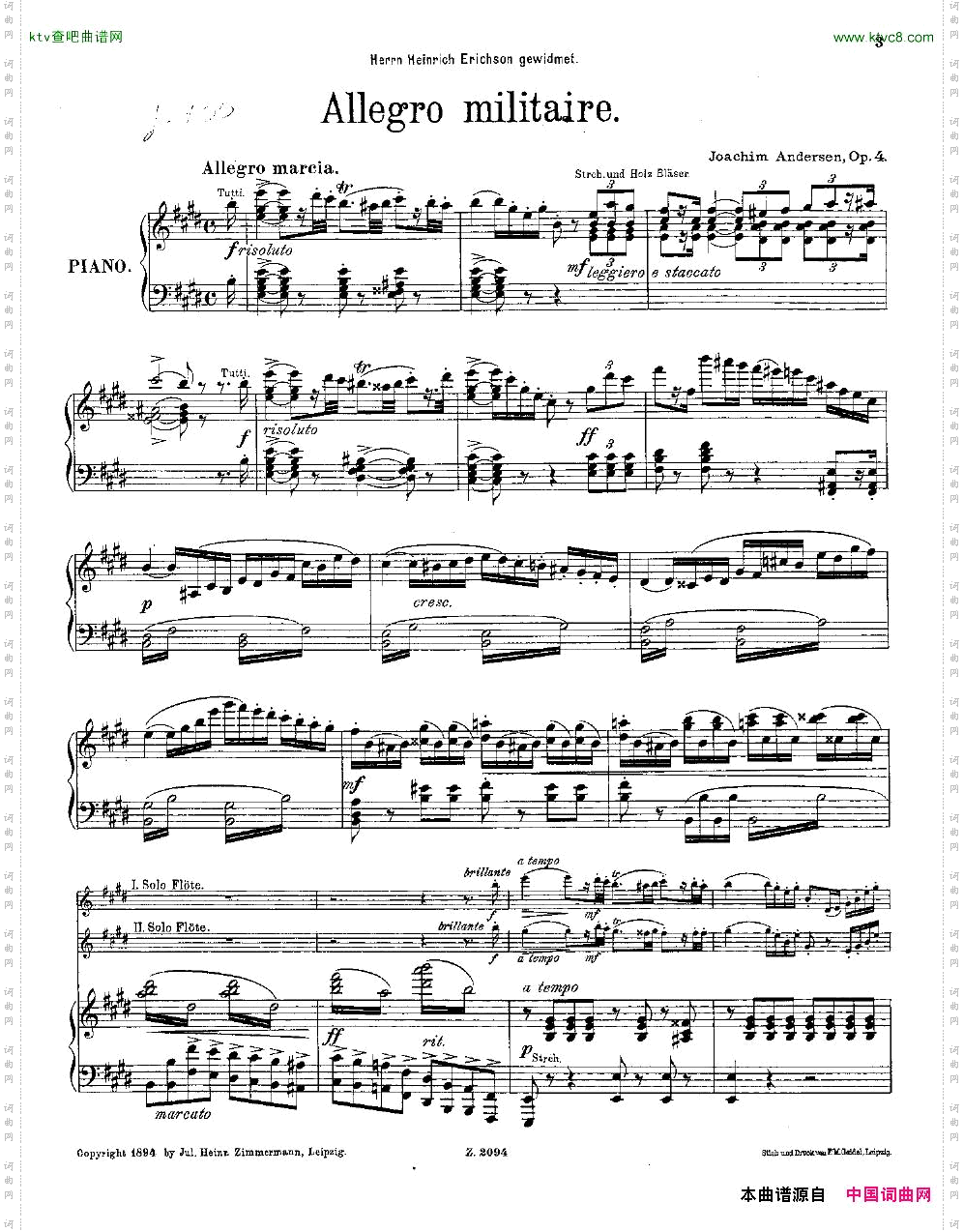 Andersen-op48-Allegromilitaire-2fl&pno