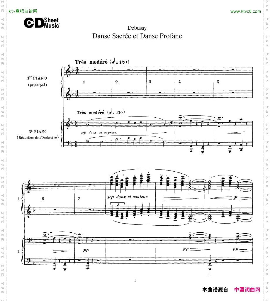 Debussy-DanseSacréeetDanseProfane2Piano’s