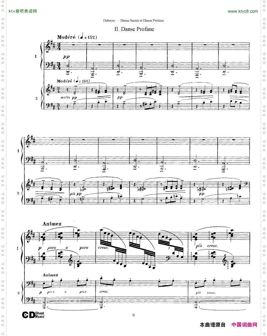 Debussy-DanseSacréeetDanseProfane2Piano’s
