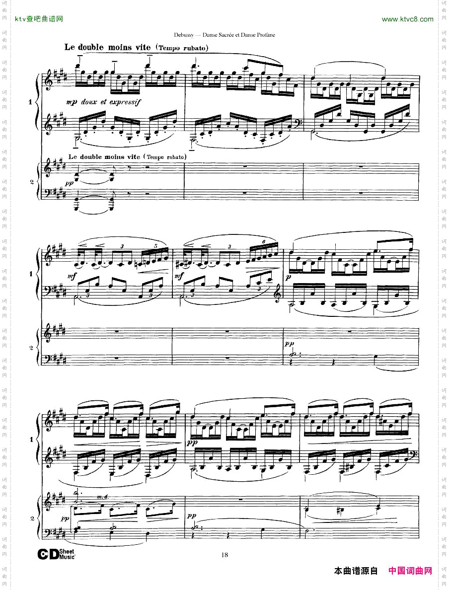 Debussy-DanseSacréeetDanseProfane2Piano’s