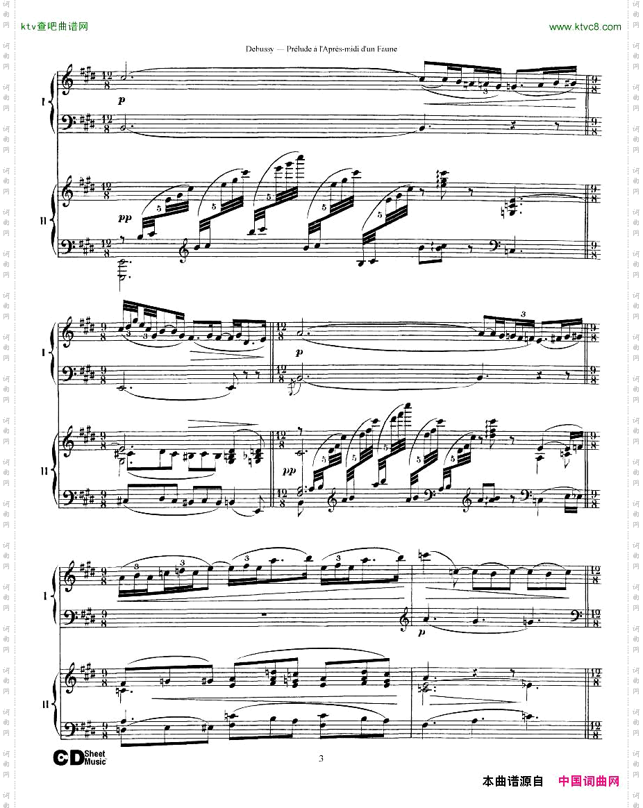 Debussy-Preludeàl’Après-midid’unFaune2Piano’s