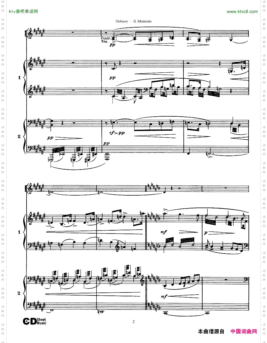 Debussy-PrintempsII