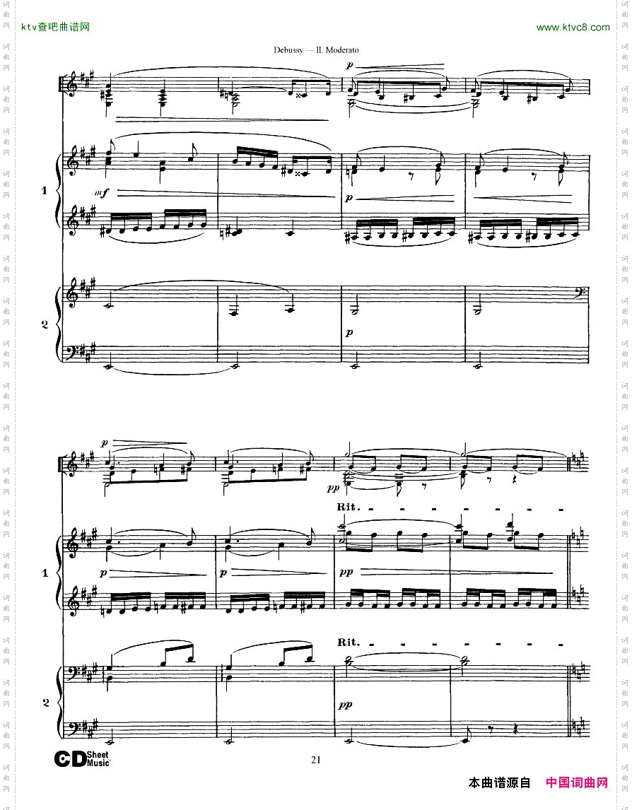 Debussy-PrintempsII