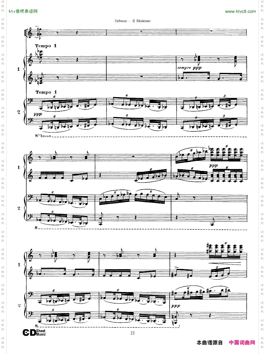 Debussy-PrintempsII