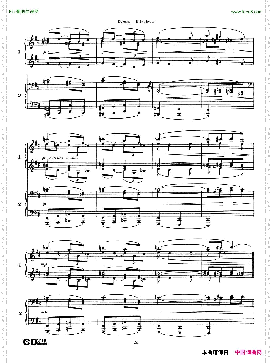 Debussy-PrintempsII