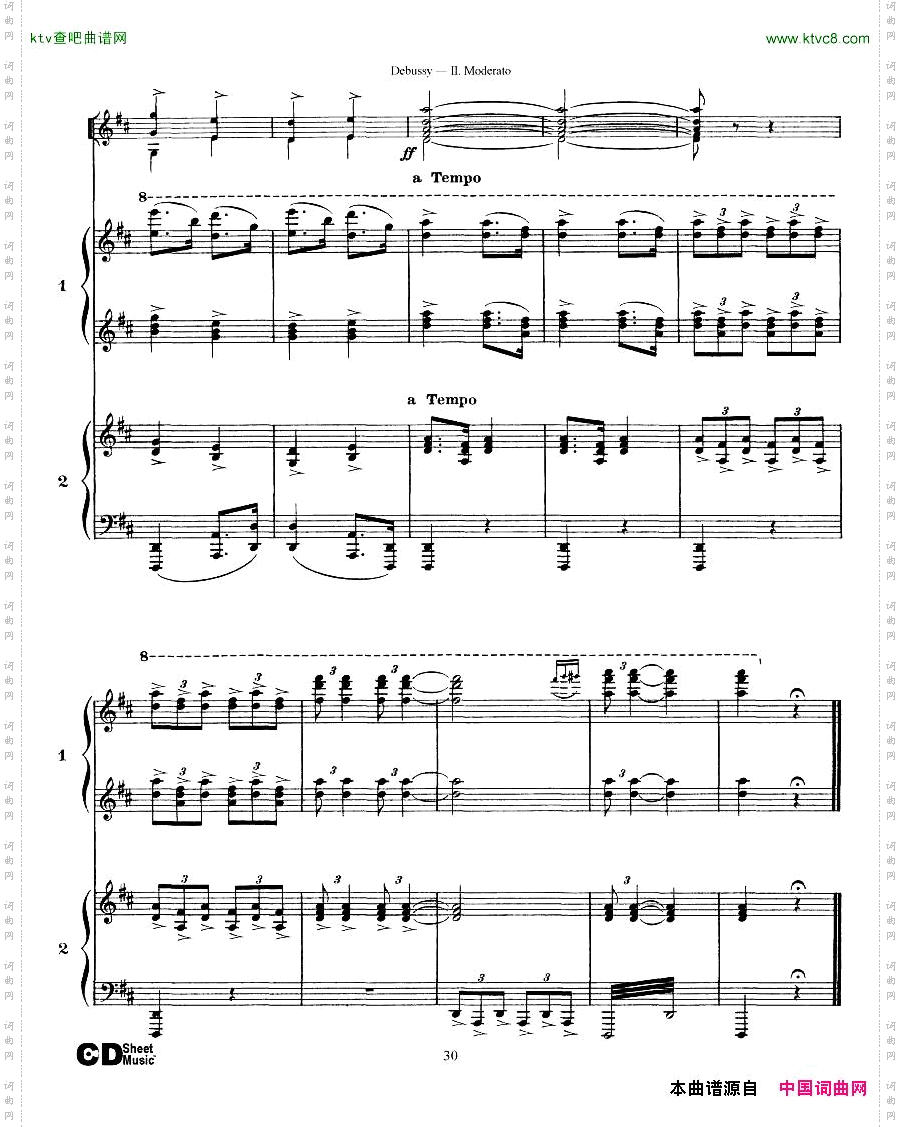 Debussy-PrintempsII