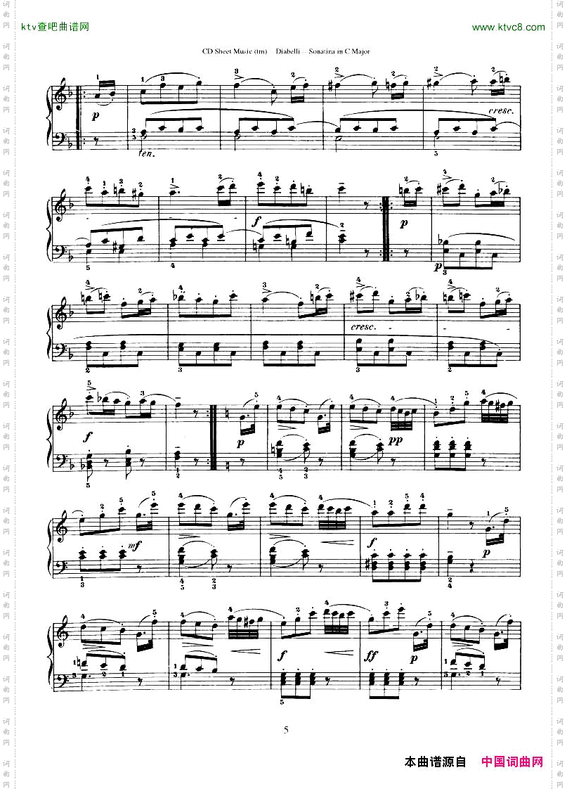 Diabelli-SonatinasOp151No1-423P
