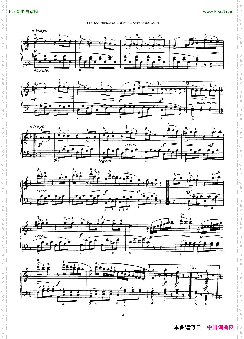 Diabelli-SonatinasOp151No1-423P