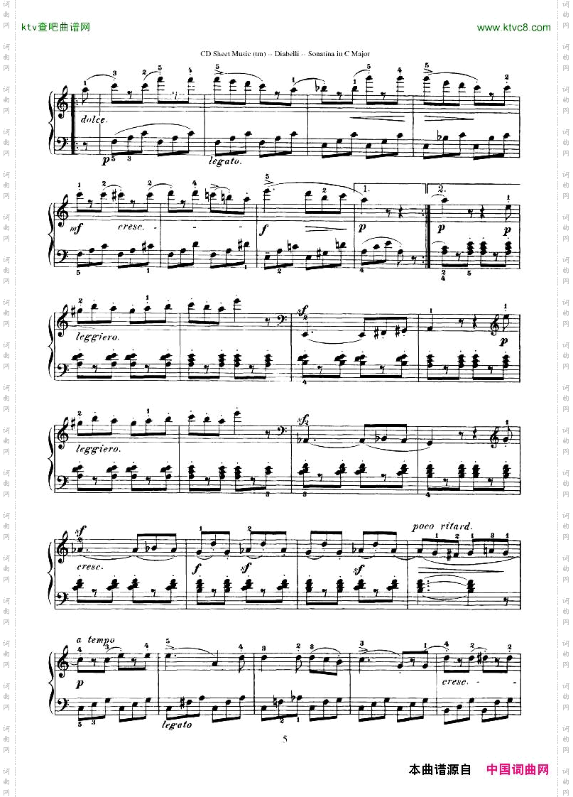 Diabelli-SonatinasOp151No1-423P