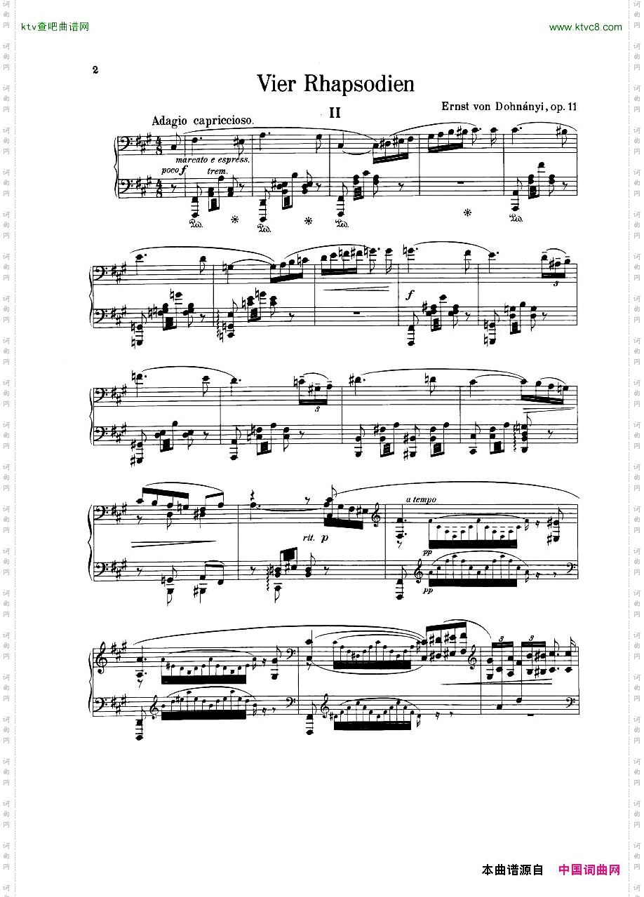 Dohnányi-op.11-FourRhapsodies