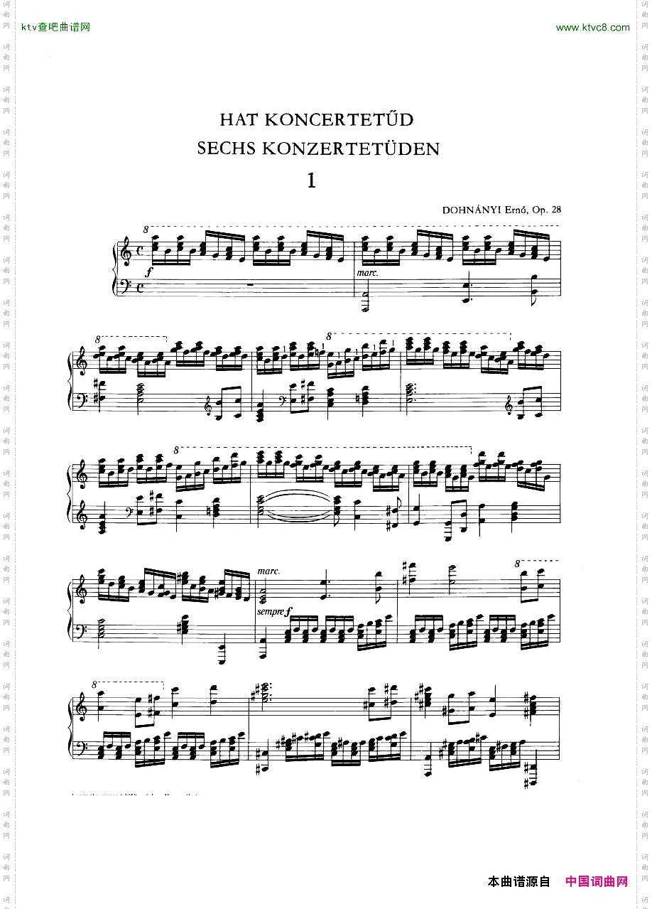 Dohnanyi_EtudeOp.28-1