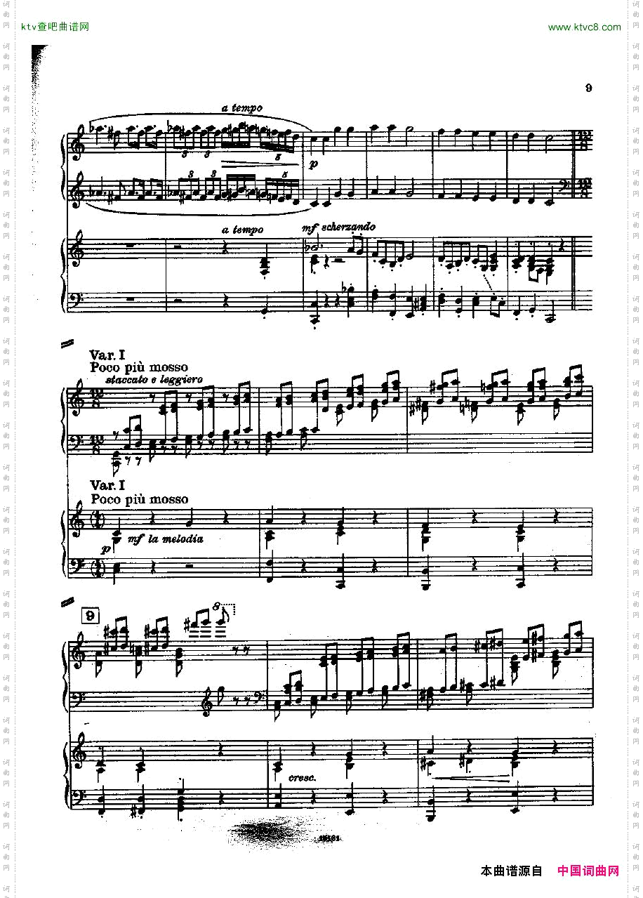 Dohnanyi_Variations_Nursery_Rhyme_Op25一