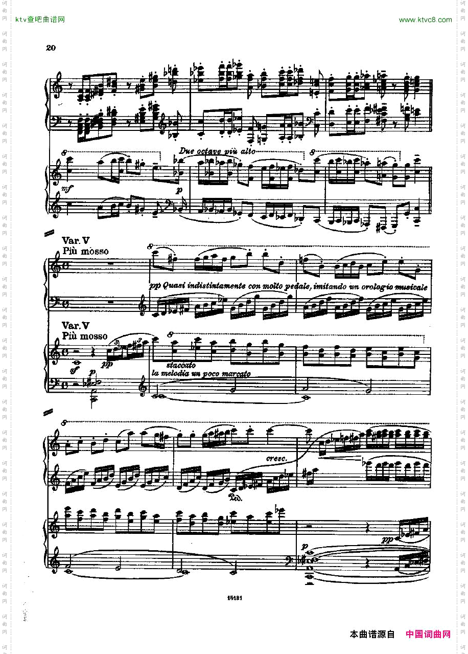 Dohnanyi_Variations_Nursery_Rhyme_Op25一