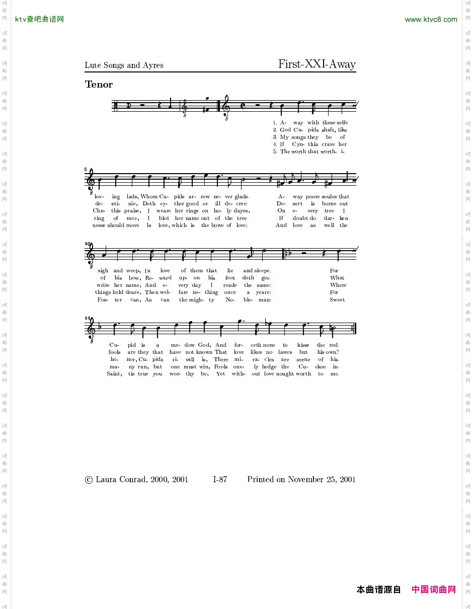 Dowland-LuteMusic二