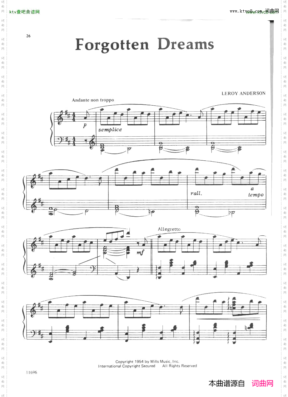 Anderson-ForgottenDreams