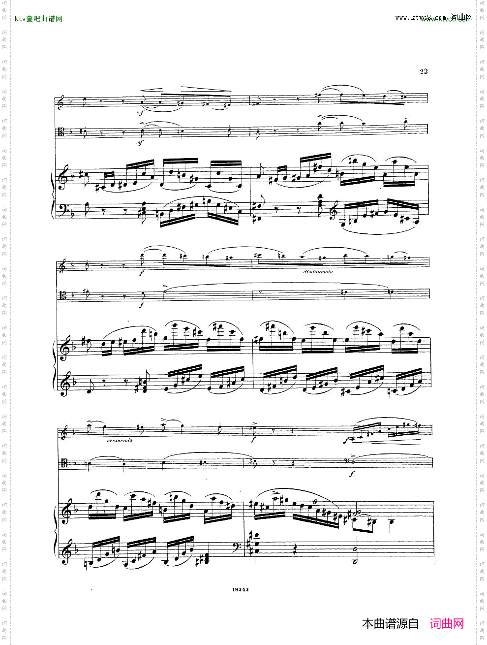 Arensky-op32-PianoTrioNo.1inDminor1894一