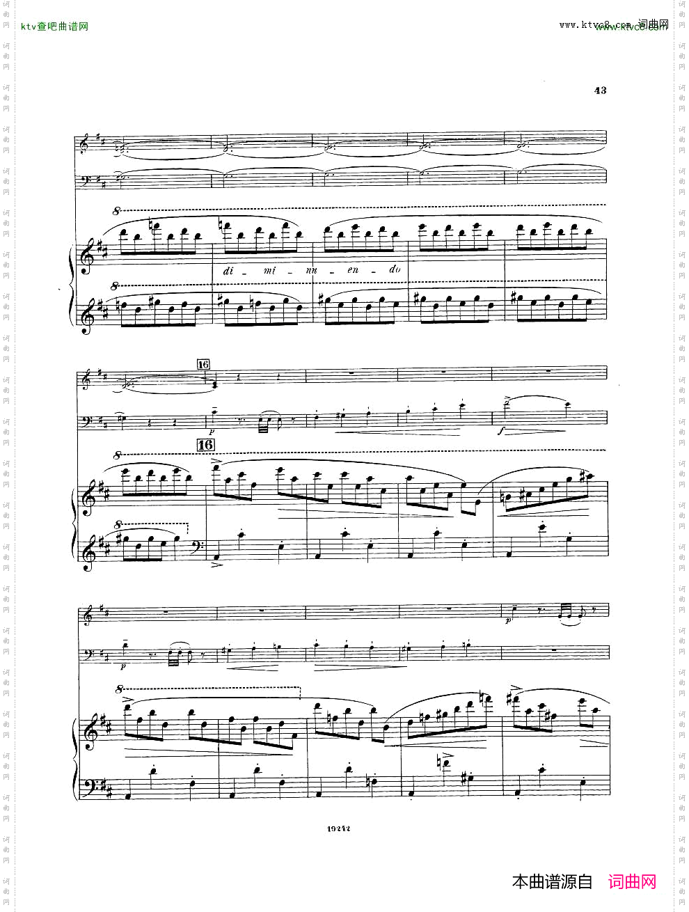 Arensky-op32-PianoTrioNo.1inDminor1894一