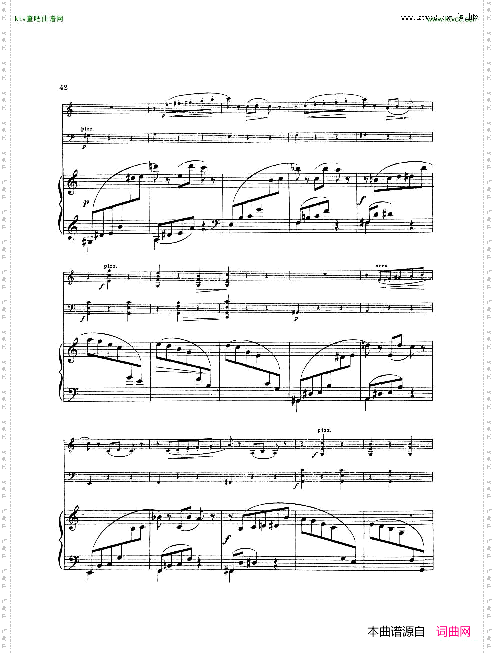 Arensky-op73-PianoTrioNo.2inFminor1905一