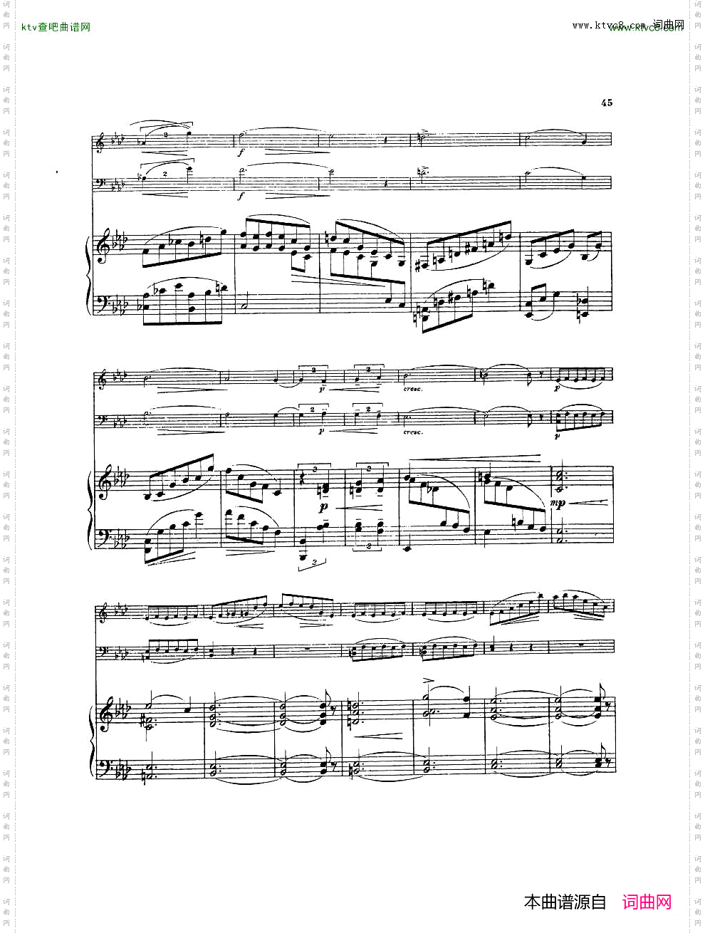 Arensky-op73-PianoTrioNo.2inFminor1905一
