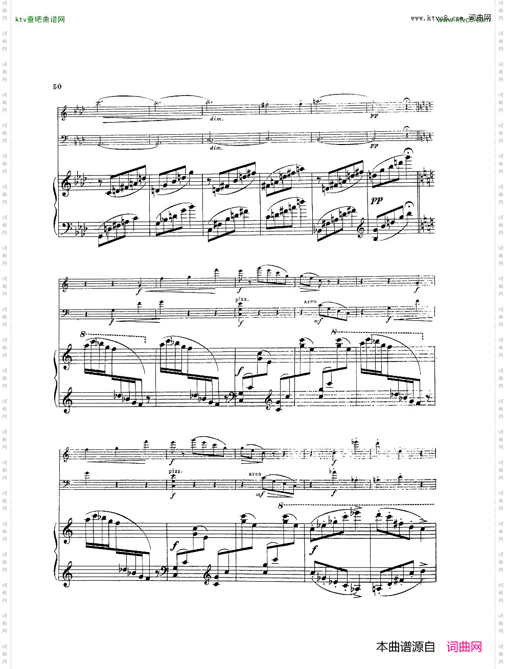 Arensky-op73-PianoTrioNo.2inFminor1905二