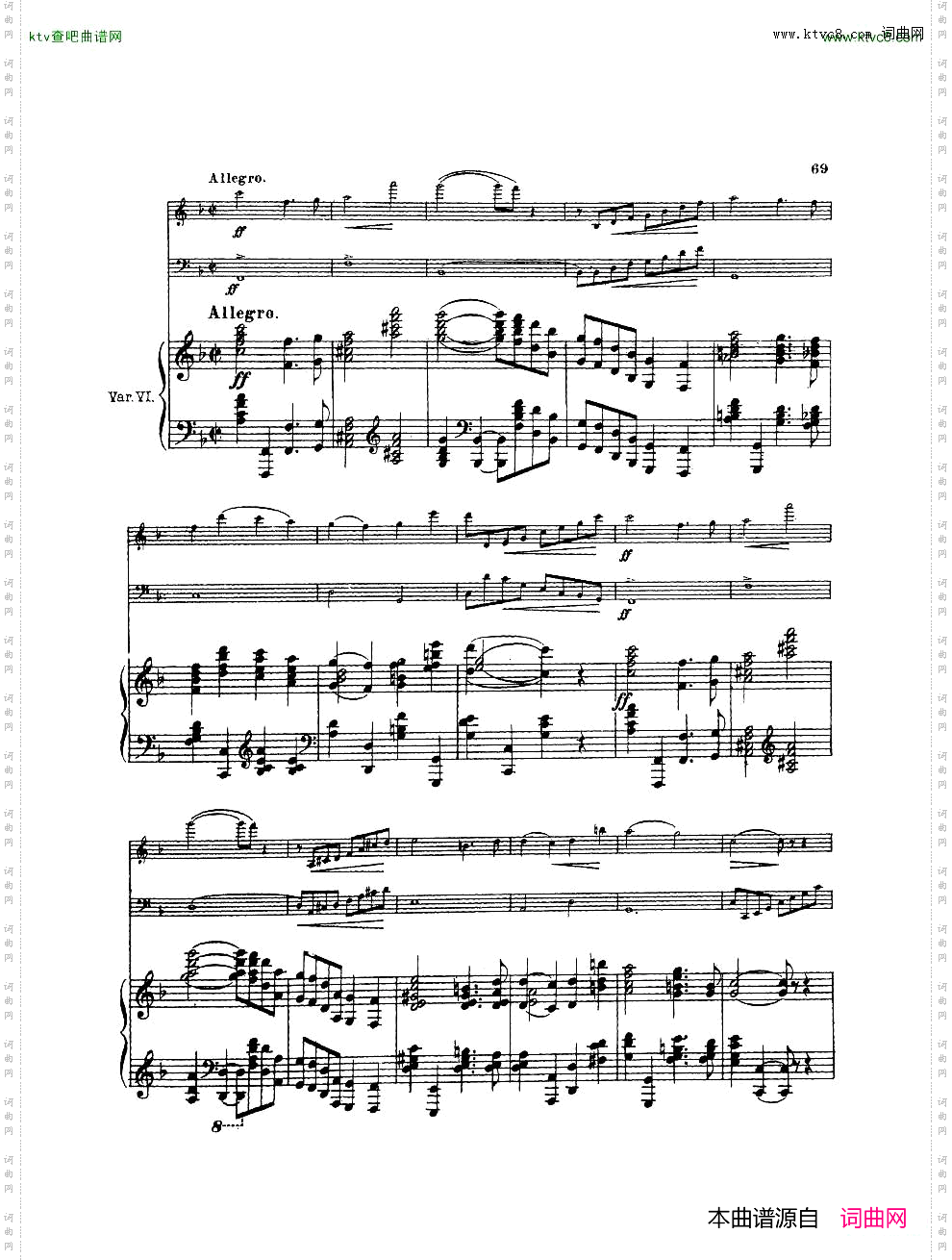 Arensky-op73-PianoTrioNo.2inFminor1905二