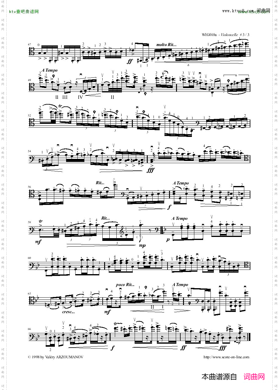 Arzoumanov-Op184-TroisDansesForCelloAndPiano