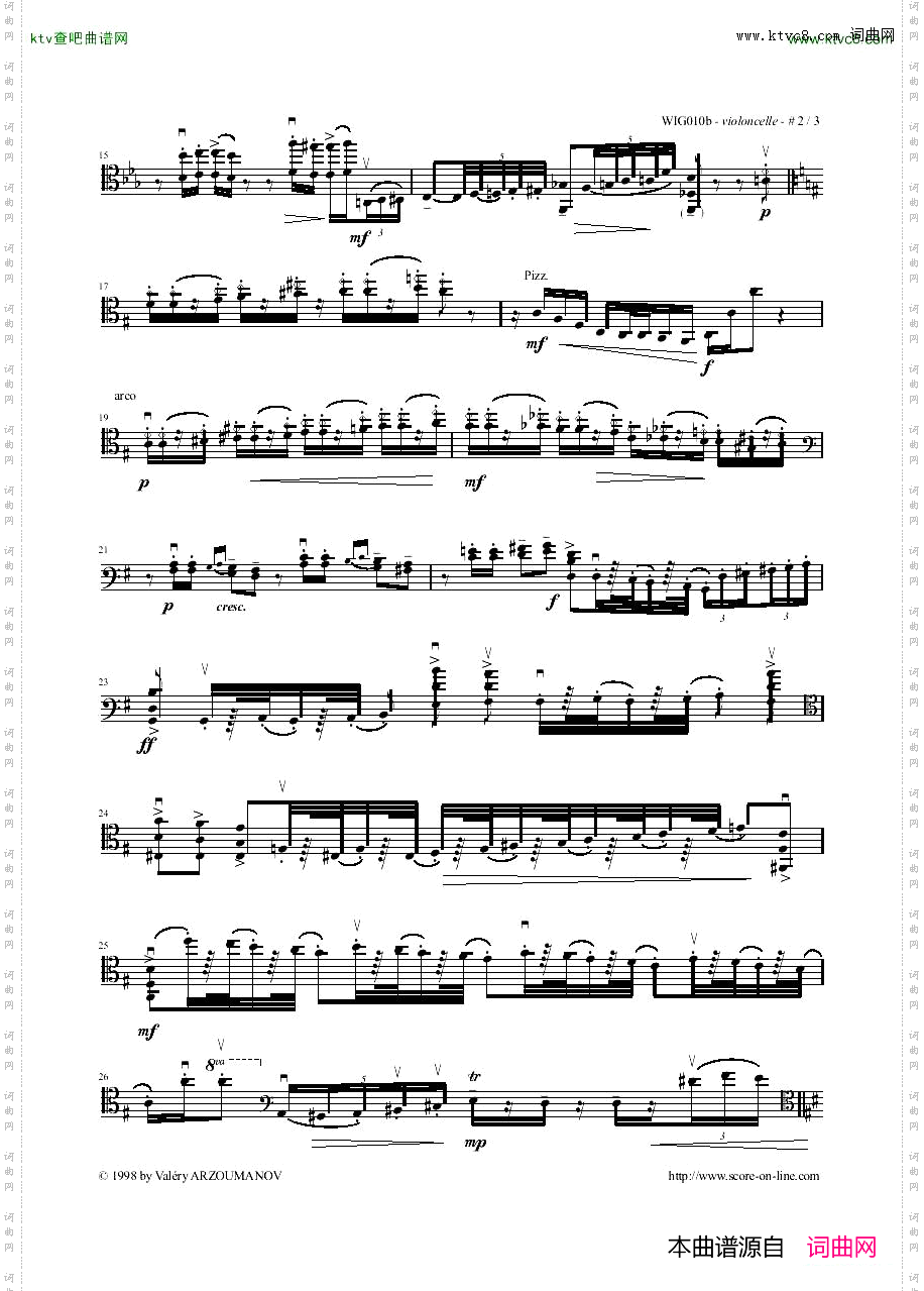 Arzoumanov-Op184-TroisDansesForCelloAndPiano