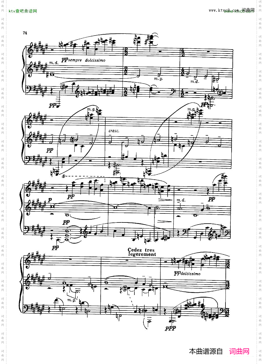Dutilleux-PianoSonata,Op.1,3-Largo