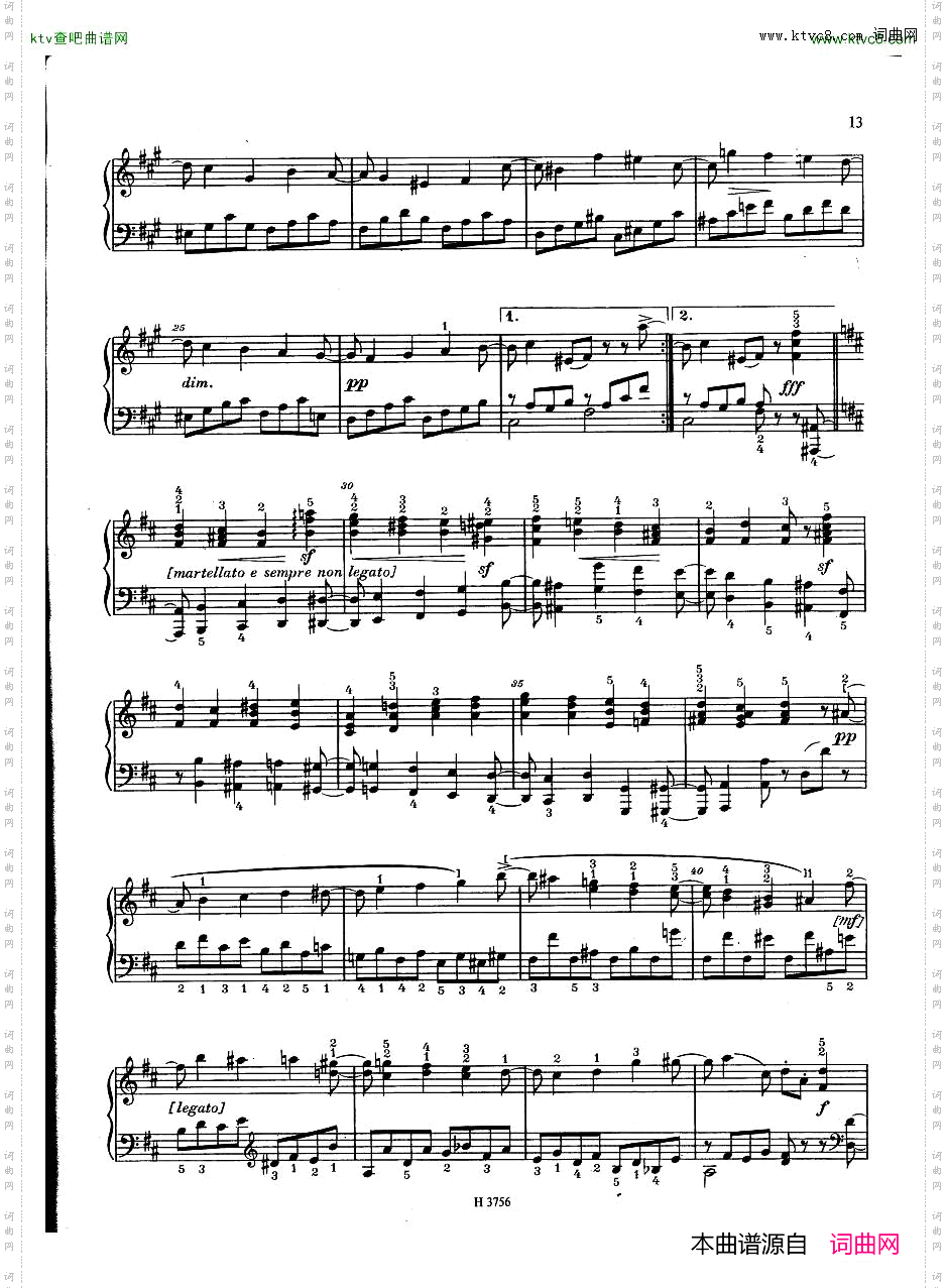 Dussek_61_Sonata_ElegieHarmonique